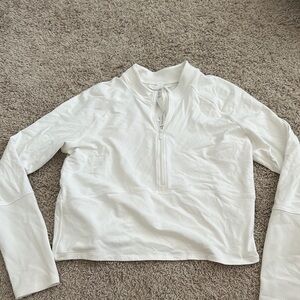 Lululemon white Quarter-Zip Pullover